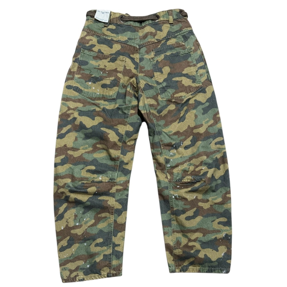 We The Free Women's Camo Boyfriend Jeans - Green/Brown - Picture 2 of 5